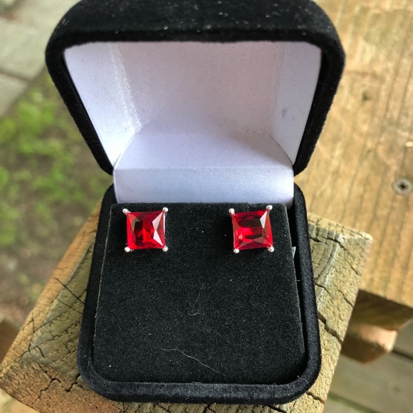 PADPARADSCHA STUDS - Picture 3 of 7